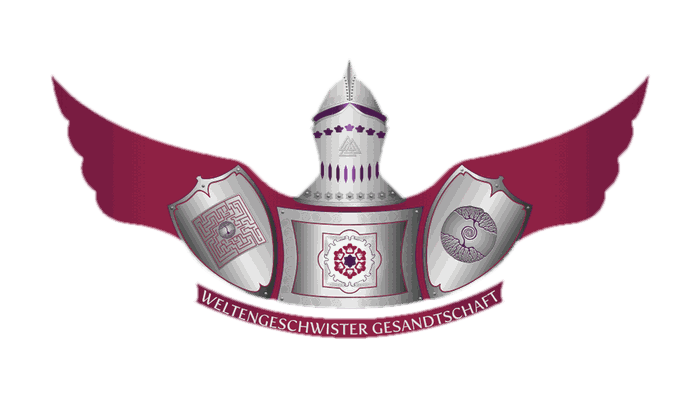 Weltengeschwister-Gesandtschaft, Wappen